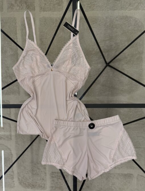Short+bustier tress " Rose "