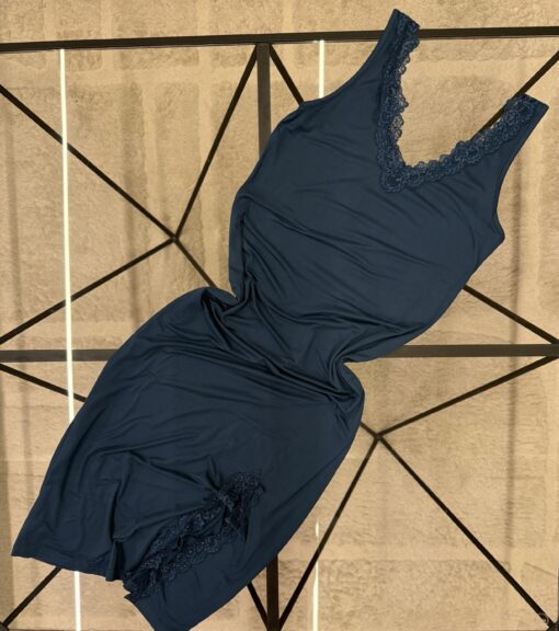 Nuisette longue " Bleu "