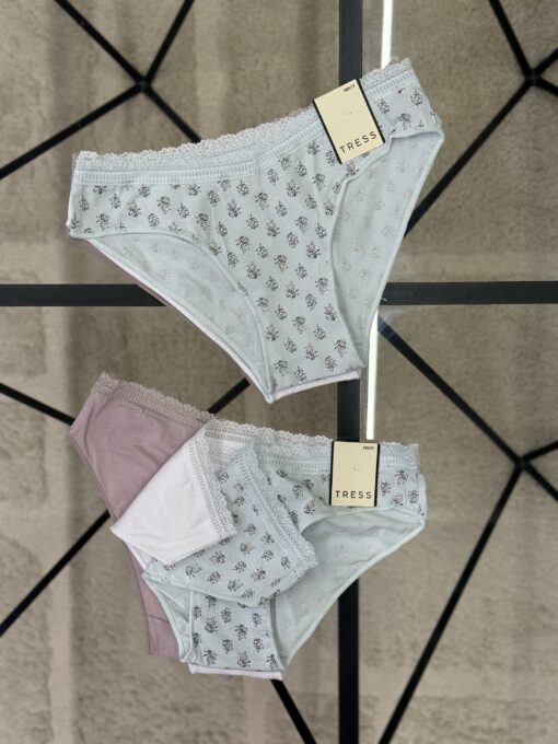 Pack de 3 culottes - Tress - en coton
