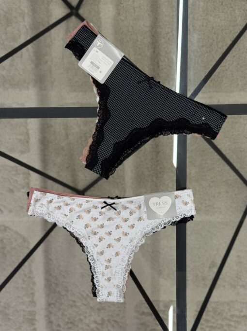 Pack de 3 culottes - Tress - en coton