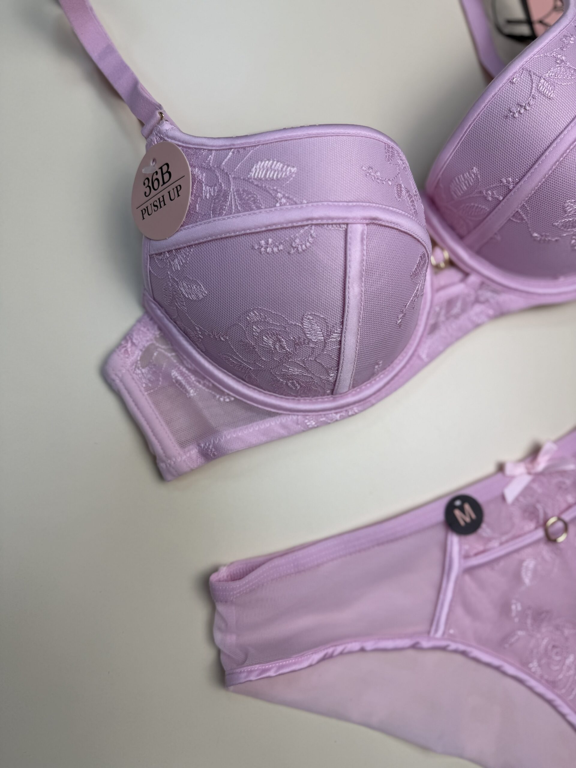 Ensemble 2 pcs H " rose " - Push up - – Image 4