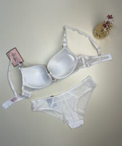 Alternative view of Ensemble 2 pcs H " Blanc "- Push up -