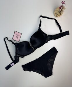 Alternative view of Ensemble 2 pcs H " Noir "- Push up -