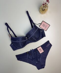 Ensemble 2 pcs H " Mauve "- Push up -