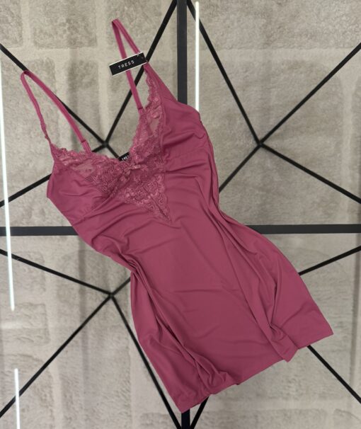 Nuisette en lycra - Tress - Aubergine
