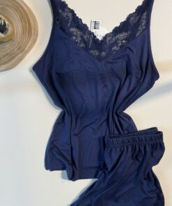 Bustier short " Bleu "