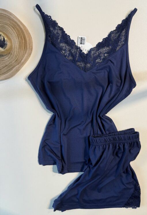 Bustier short " Bleu "