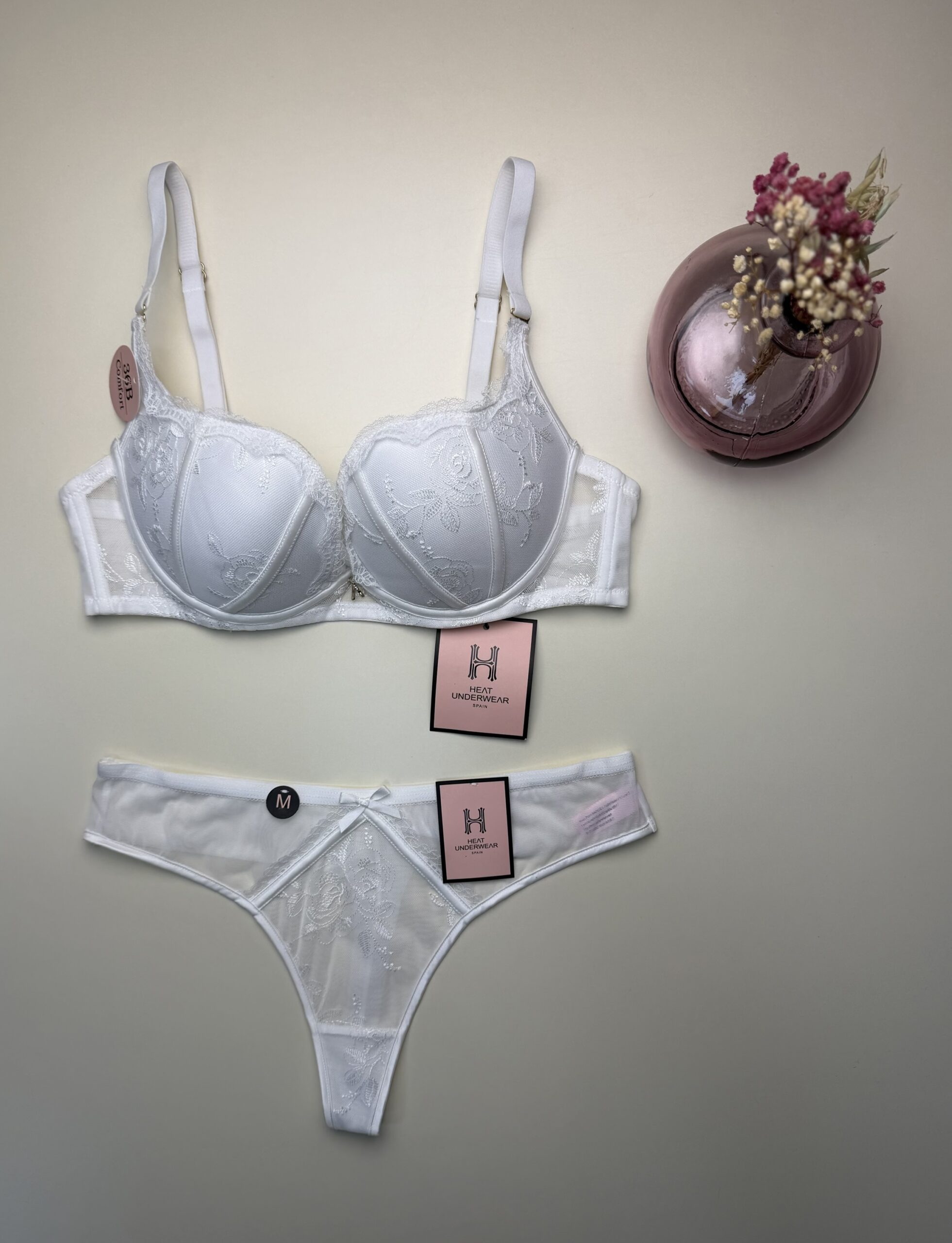 Ensemble 2 pcs H - Blanc - – Image 3