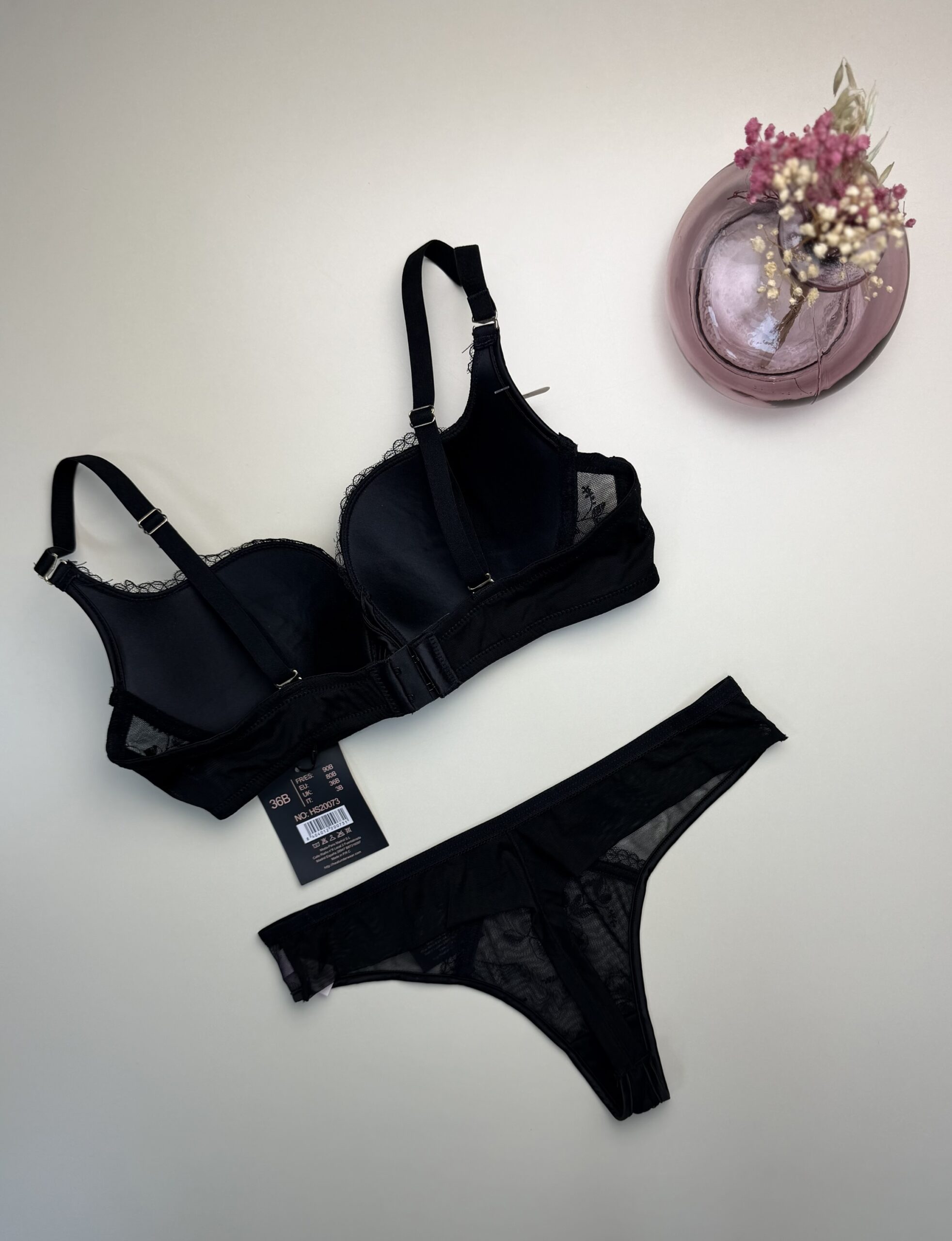 Ensemble 2 pcs H - Noir - – Image 2