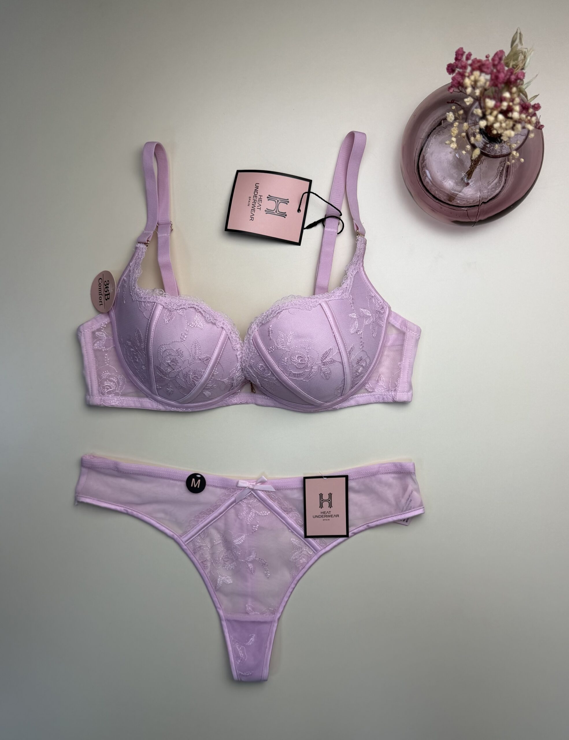 Ensemble 2 pcs H - Rose - – Image 3