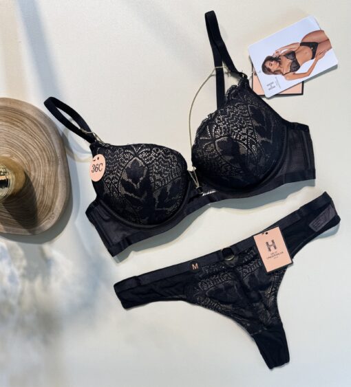 Ensemble 2 pièces H " Noir "