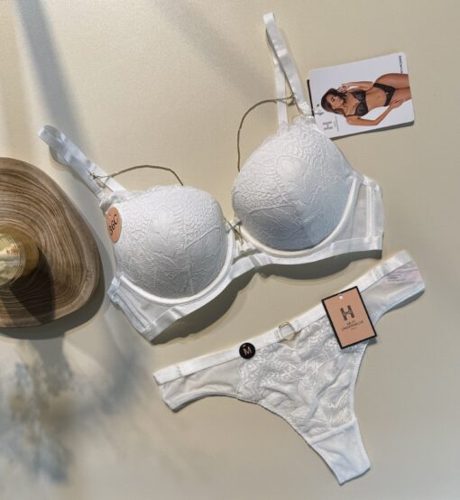 Ensemble 2 pièces H " Blanc "