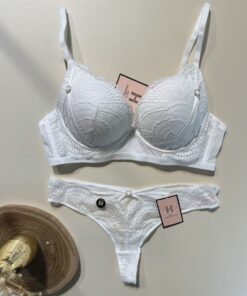 Alternative view of Ensemble 2 pièces H " Blanc "