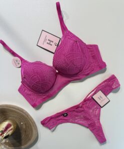 Ensemble 2 pièces H " Fushia "