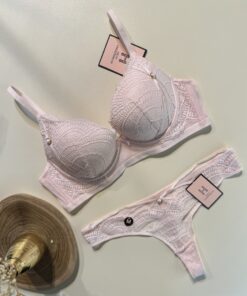 Ensemble 2 pièces H " Rose clair"