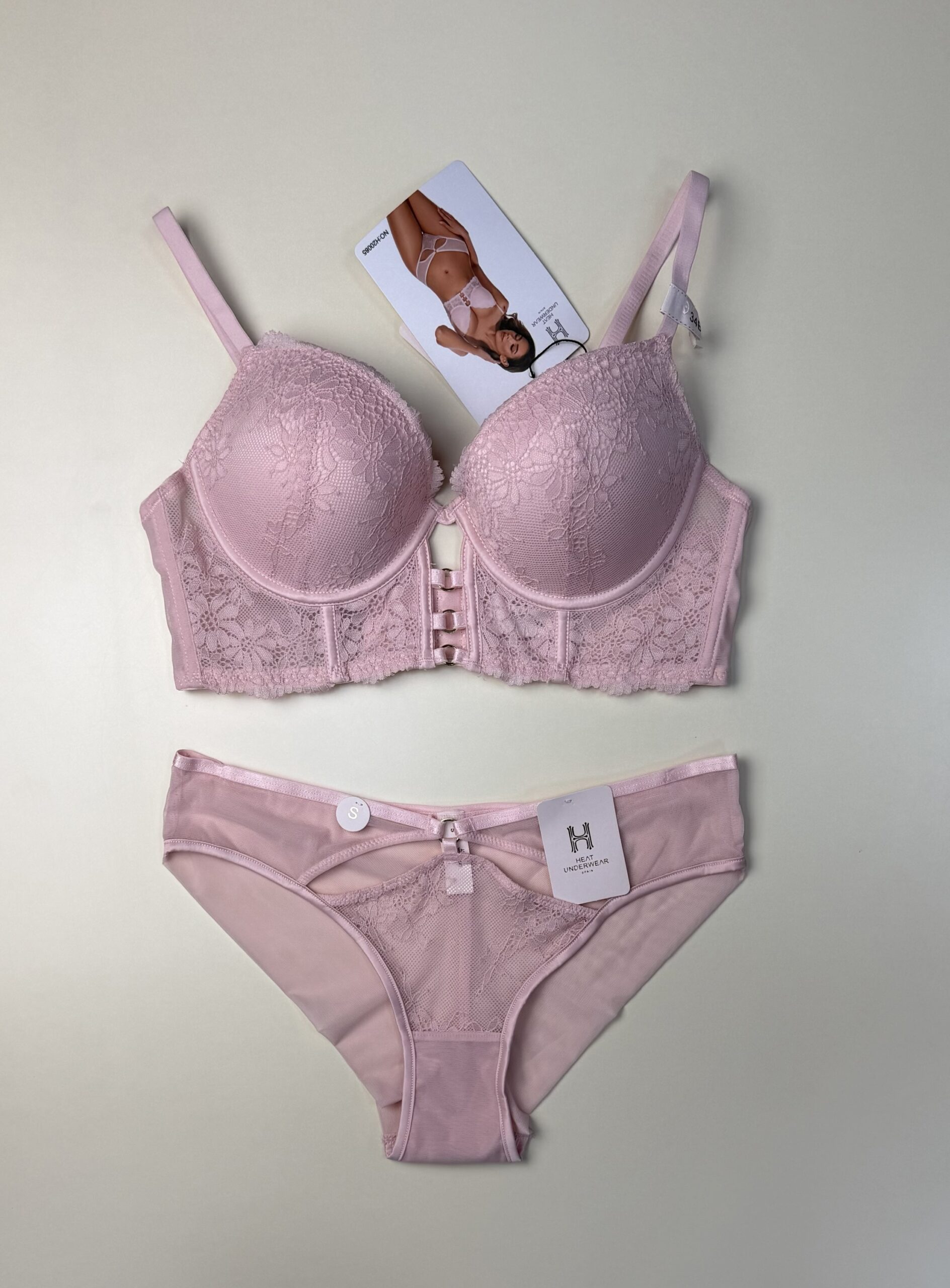Ensemble 2 pcs H - Rose - – Image 3