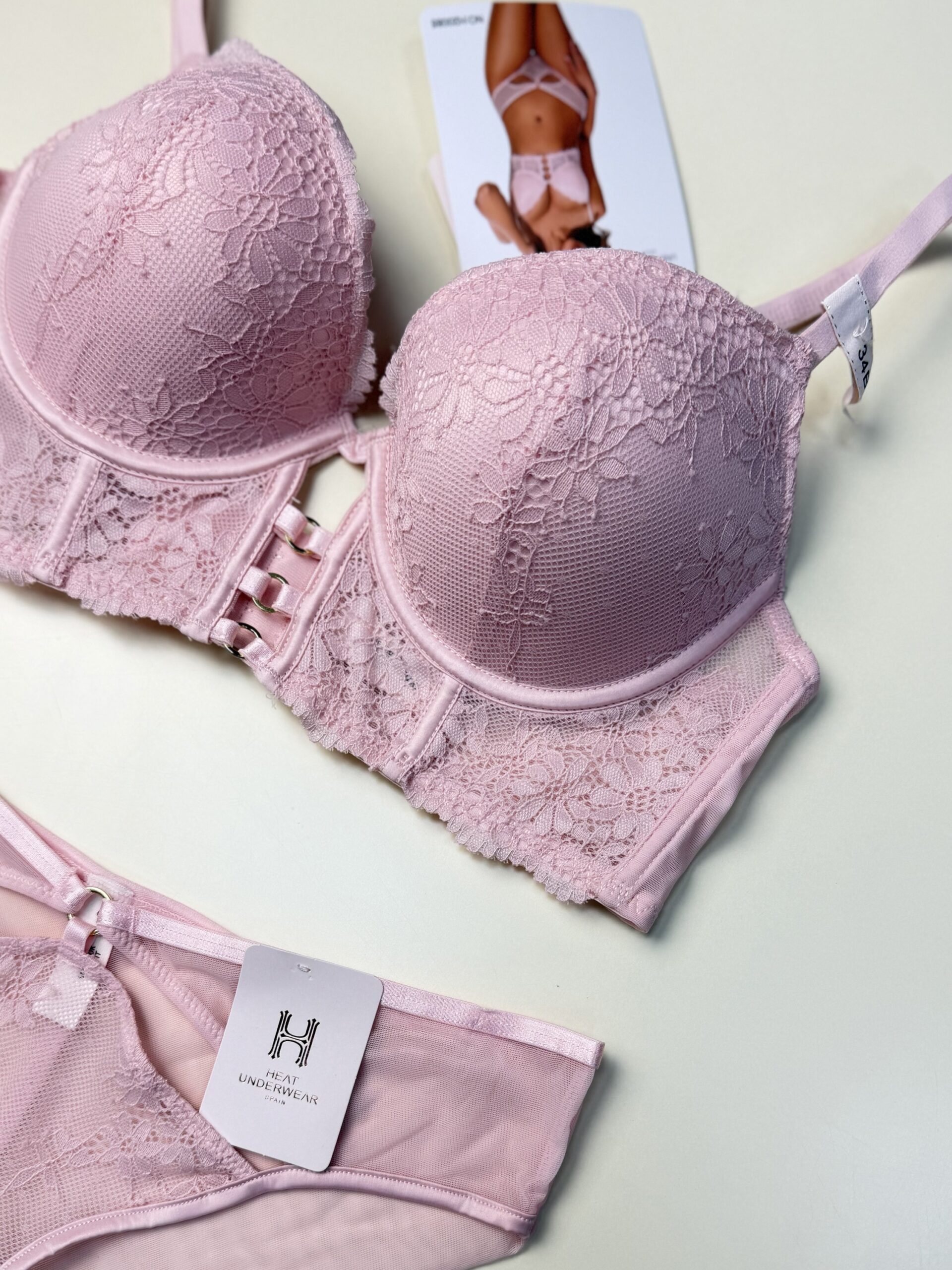 Ensemble 2 pcs H - Rose - – Image 4
