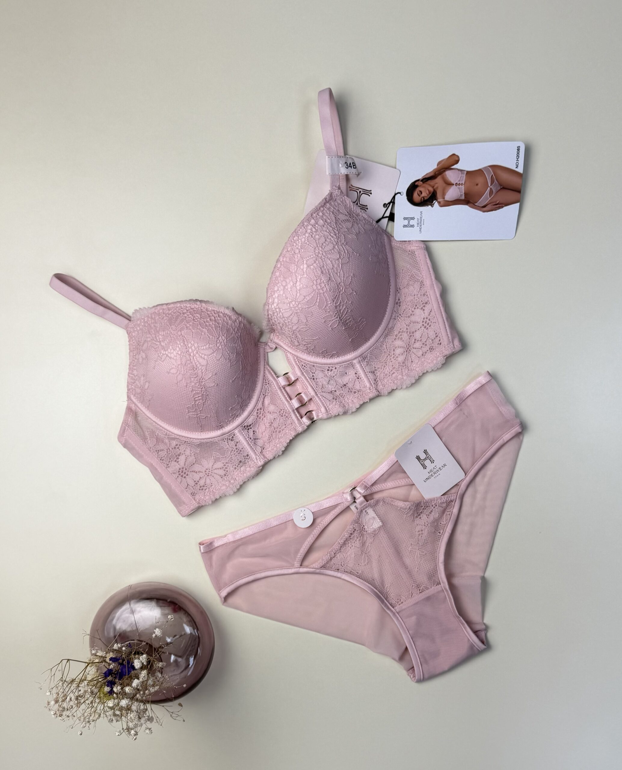Ensemble 2 pcs H - Rose -