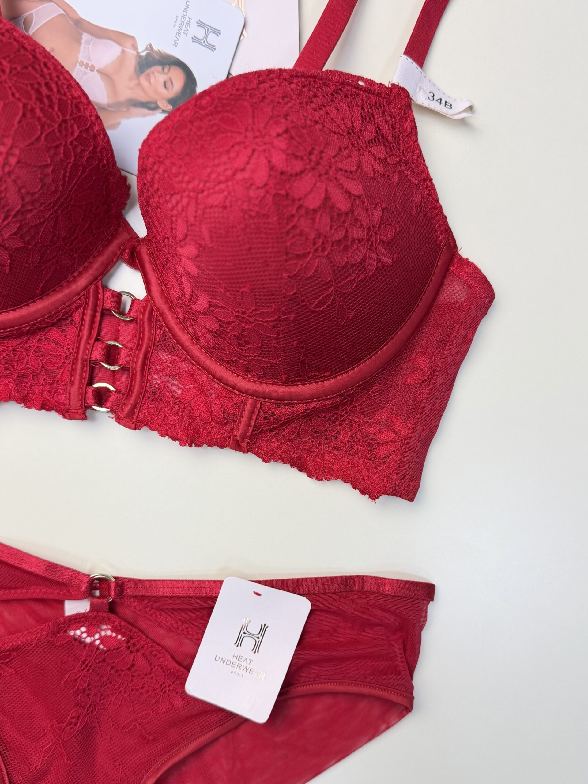 Ensemble 2 pcs H - Rouge - – Image 4