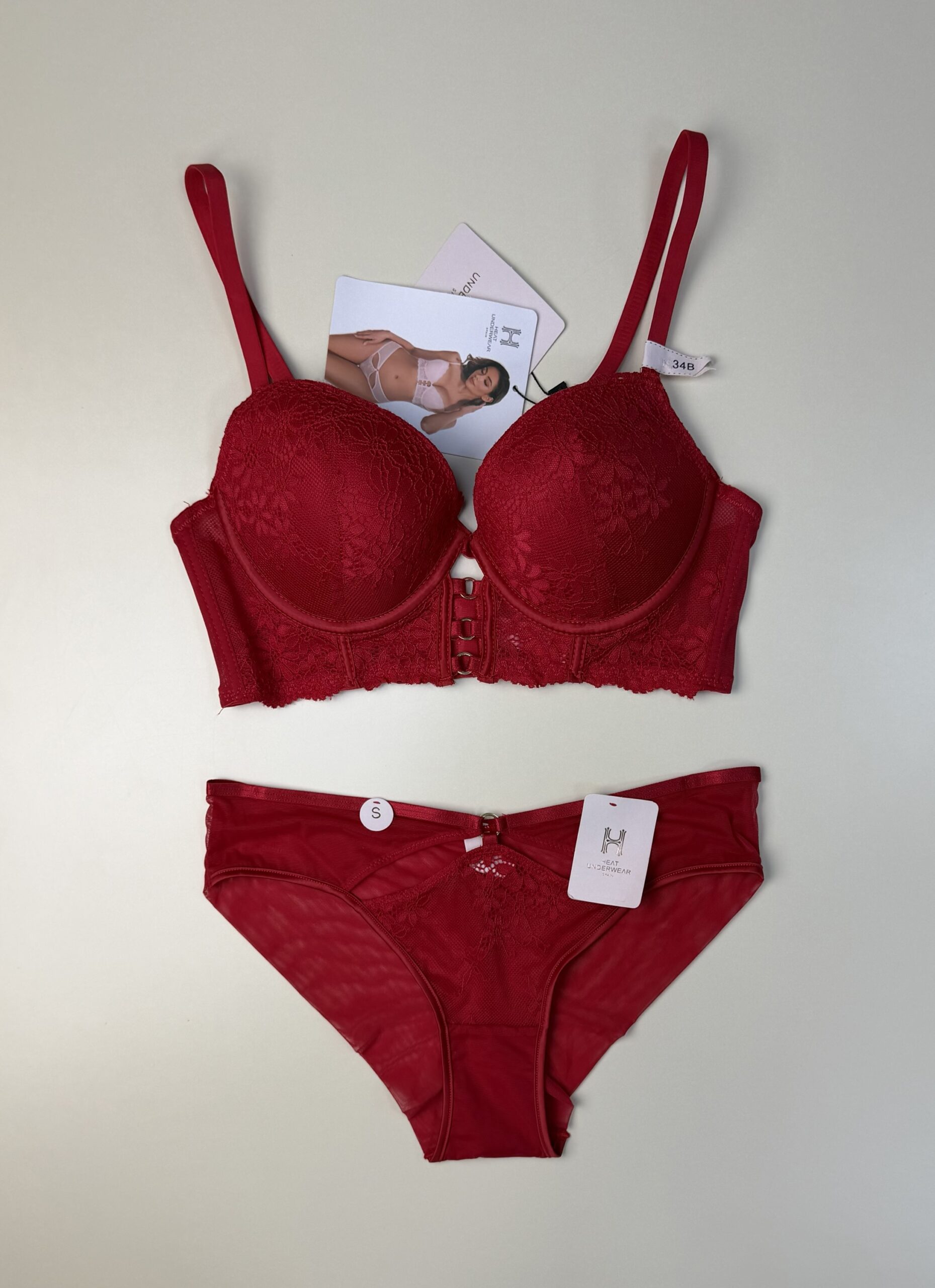 Ensemble 2 pcs H - Rouge - – Image 3