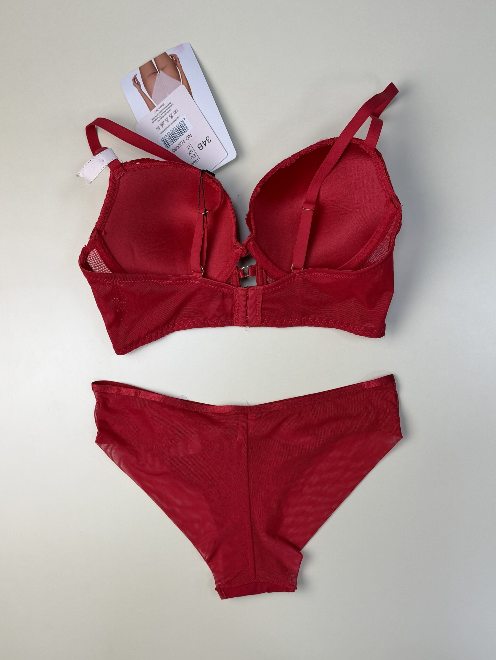 Ensemble 2 pcs H - Rouge - – Image 2