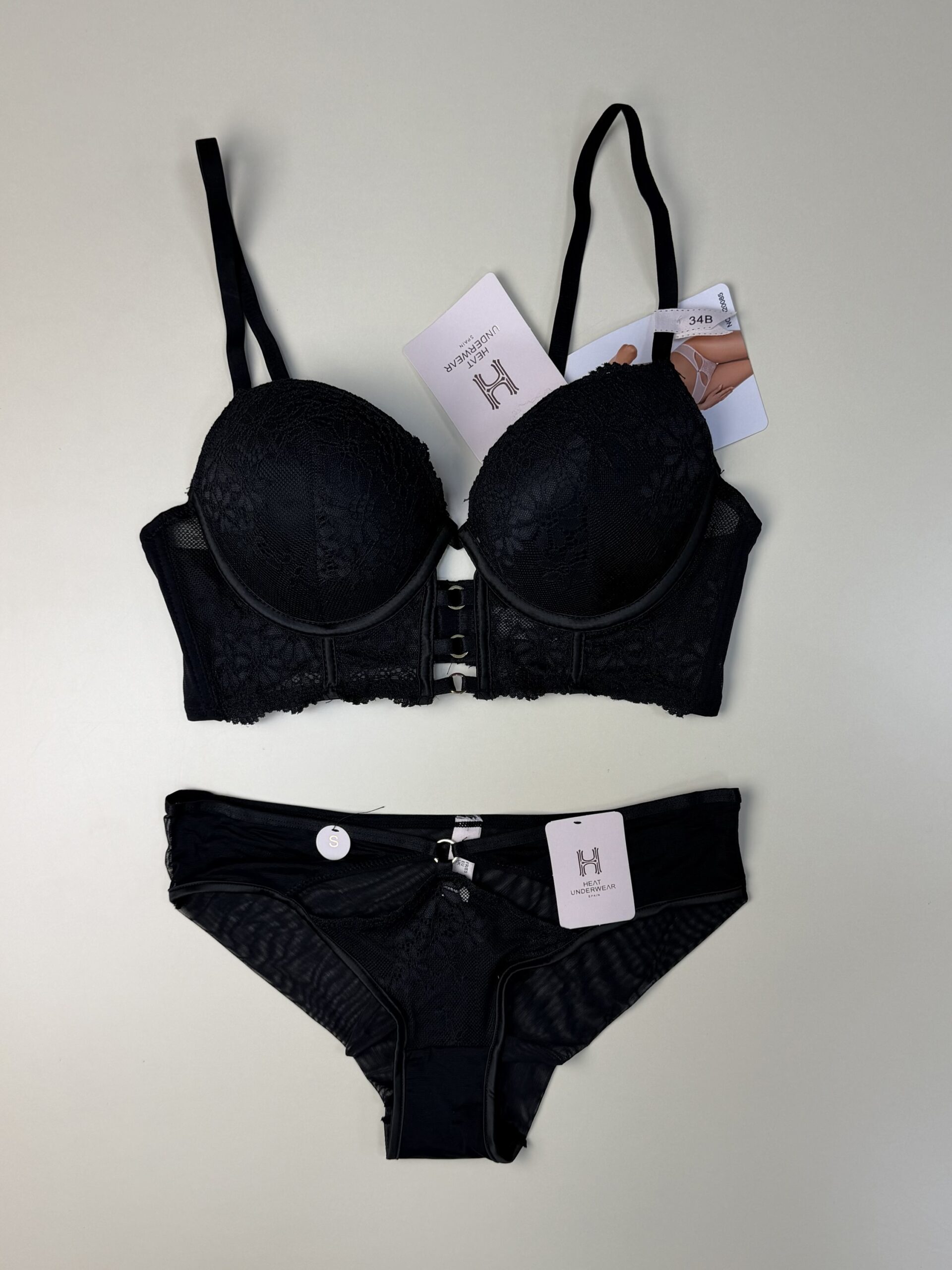 Ensemble 2 pcs H - Noir - – Image 3
