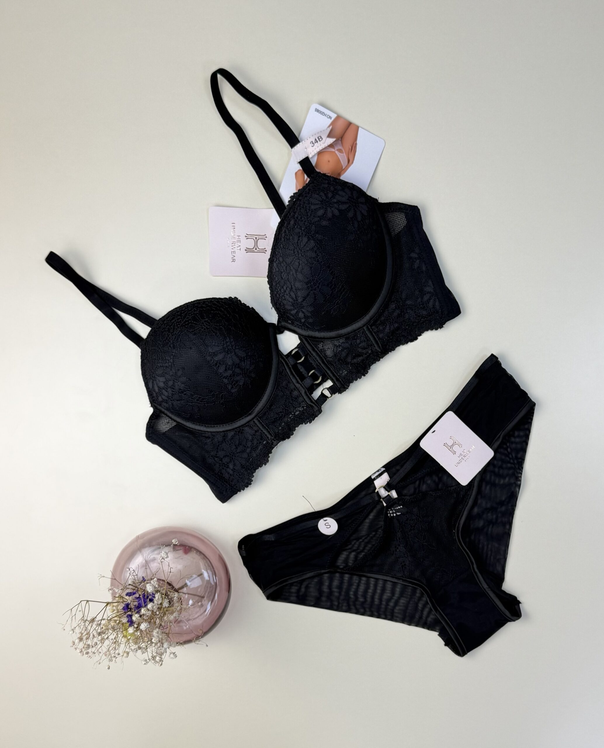 Ensemble 2 pcs H - Noir -
