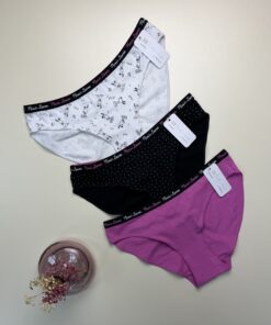 Pack de 3 culottes - Tress - en coton