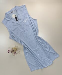 Chemise de nuit " Bleu "