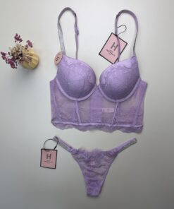 Alternative view of Ensemble 2 pcs H " Mauve "