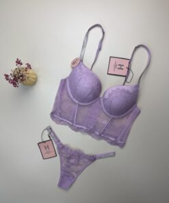 Ensemble 2 pcs H " Mauve "