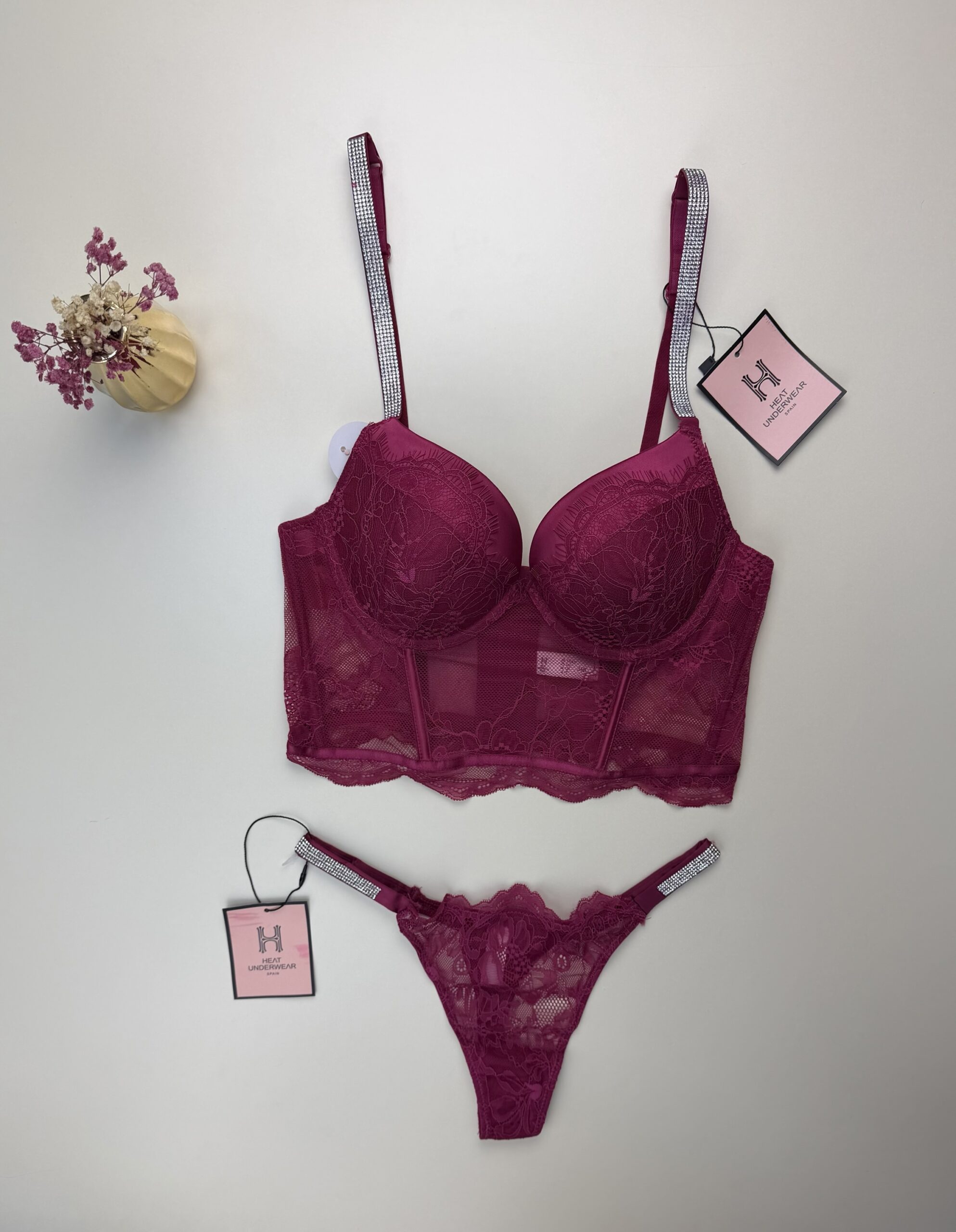 Ensemble 2 pcs H " Aubergine " – Image 2