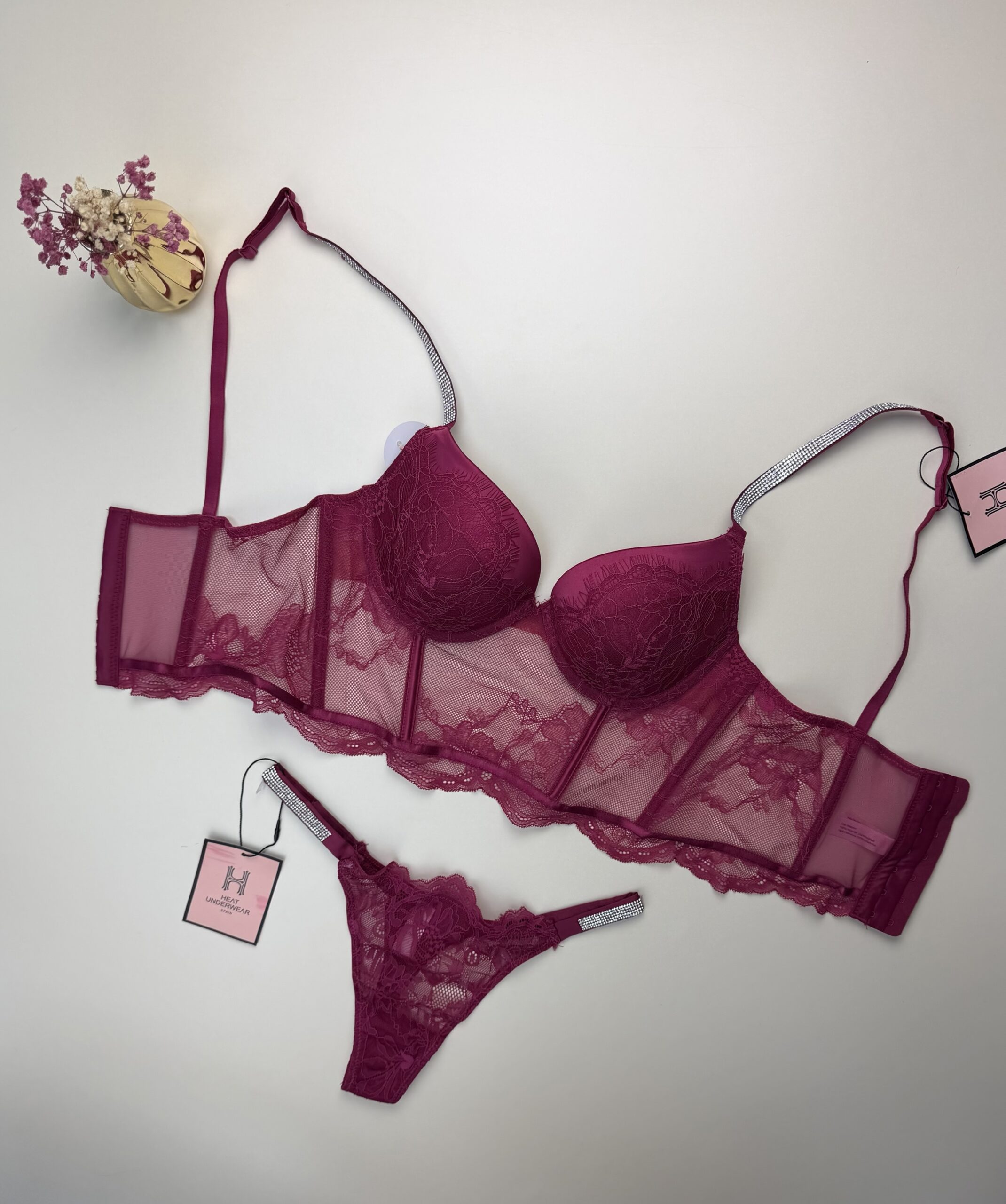 Ensemble 2 pcs H " Aubergine " – Image 3