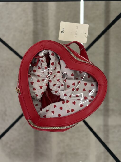 Trousse Primark - cœur -