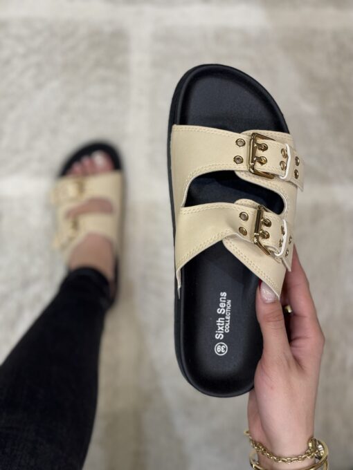 Mule " Beige "