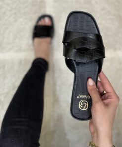 Mule " Crocco noir "