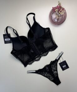 Alternative view of Ensemble 2 pcs H " Noir "