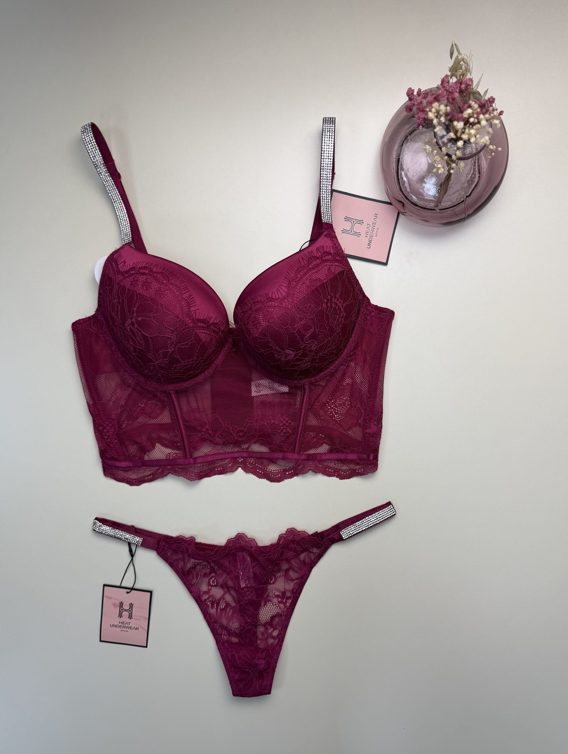 Ensemble 2 pcs H " Aubergine " – Image 3