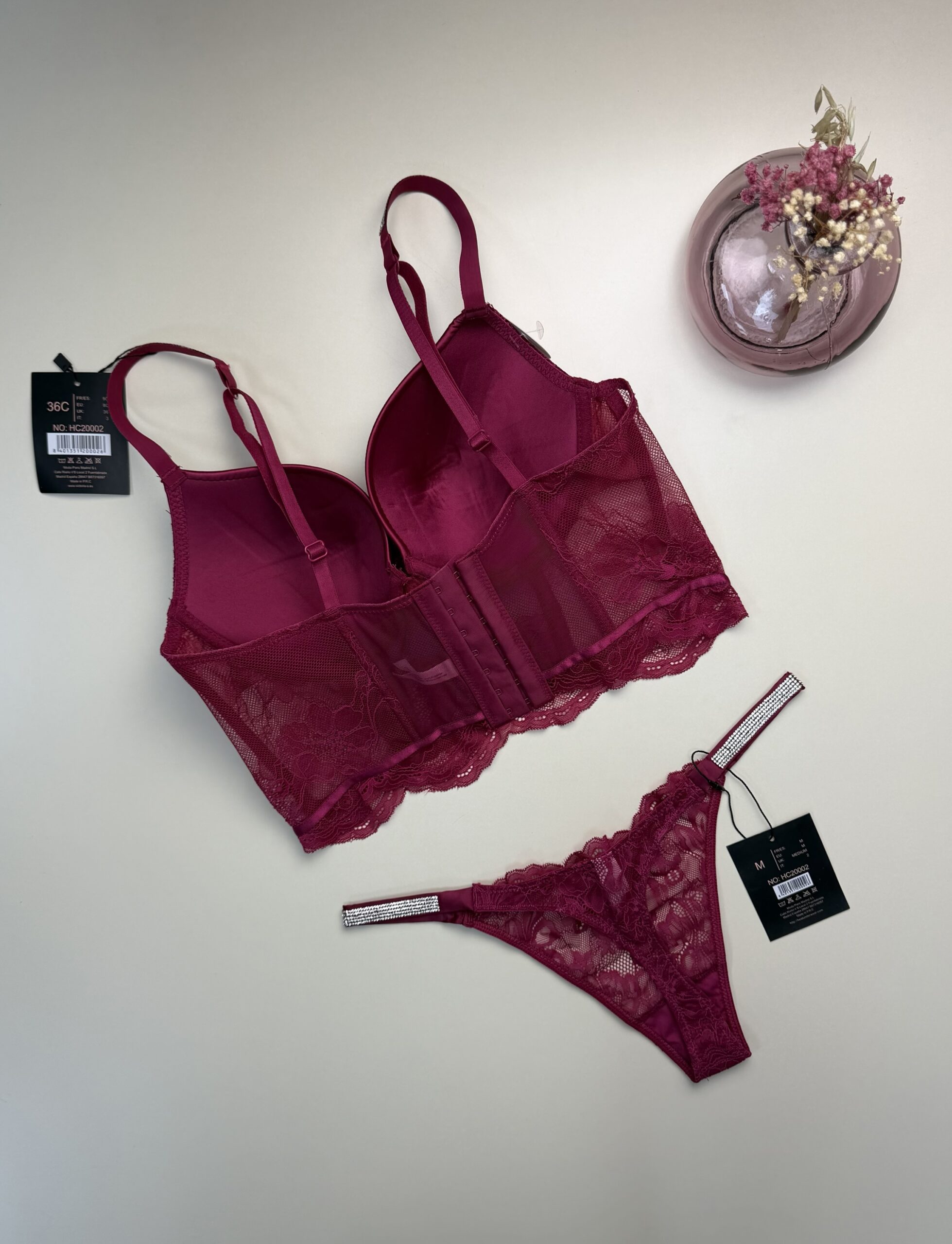 Ensemble 2 pcs H " Aubergine " – Image 2