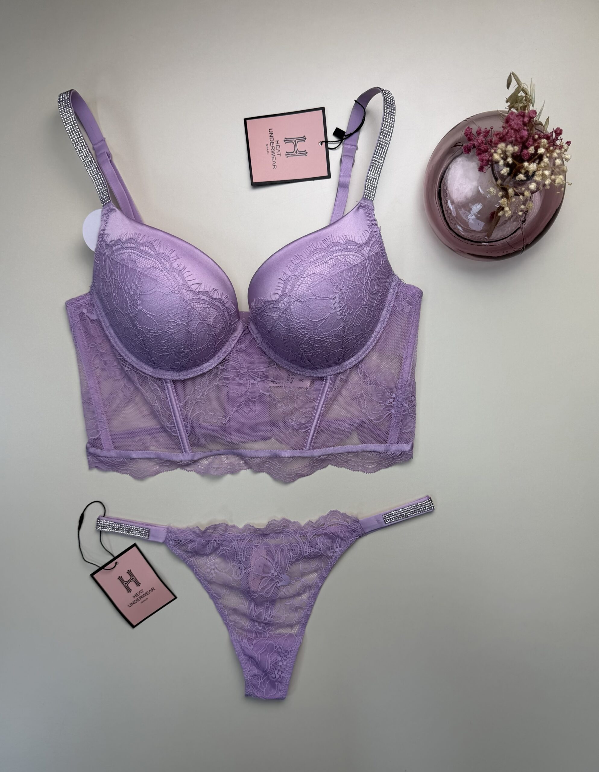 Ensemble 2 pcs H " Mauve " – Image 3