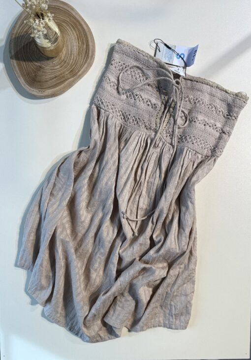 Robe en lin primark " beige "