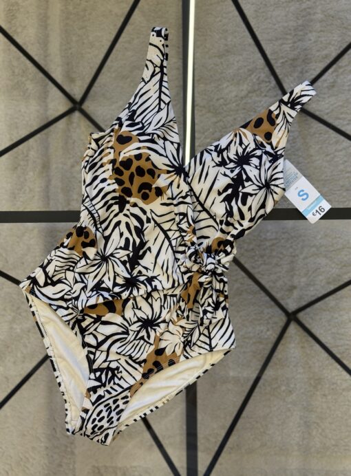 Maillot Primark " à motifs noir et marron "