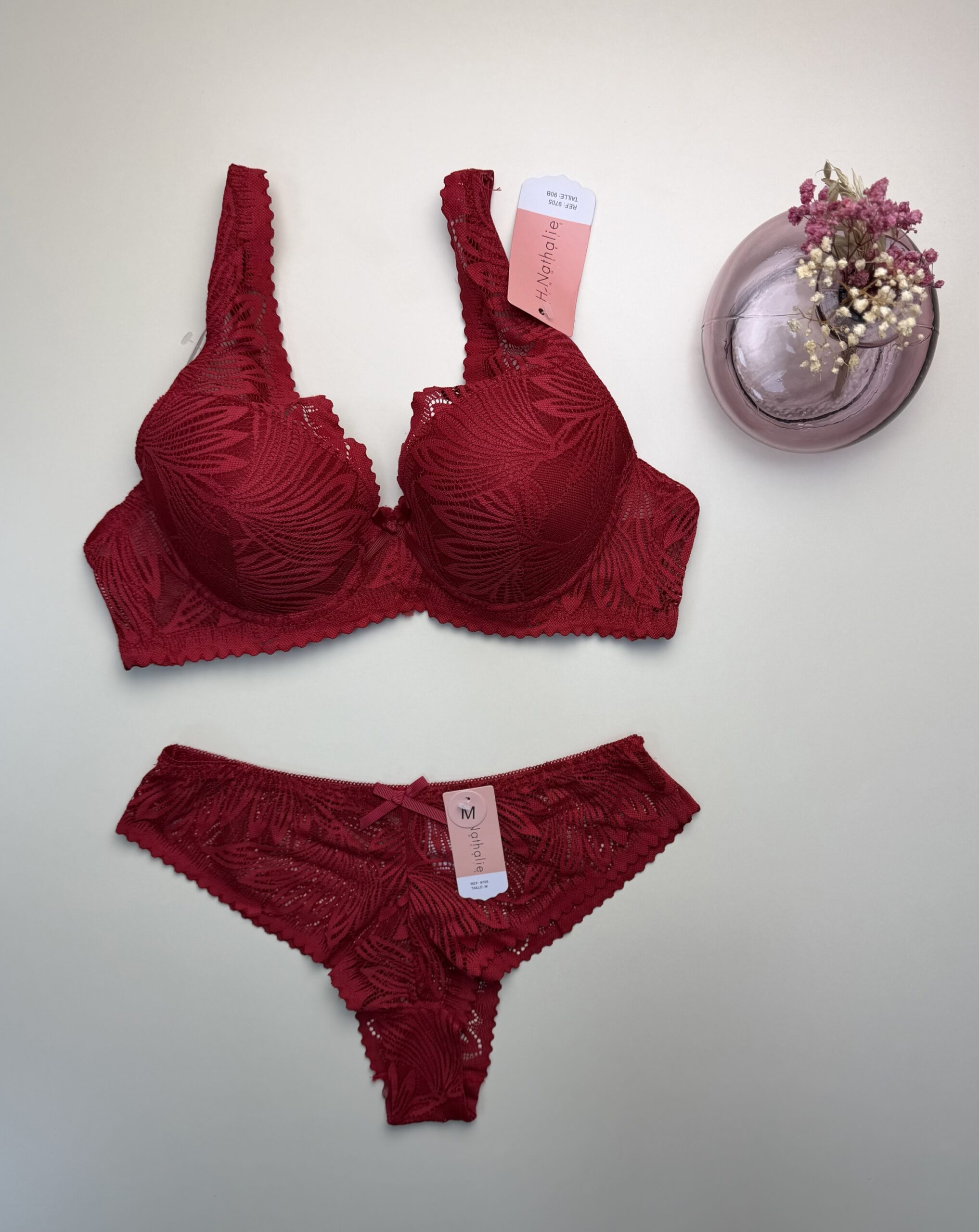 Ensemble 2 pcs - h.nathalie - rouge – Image 3