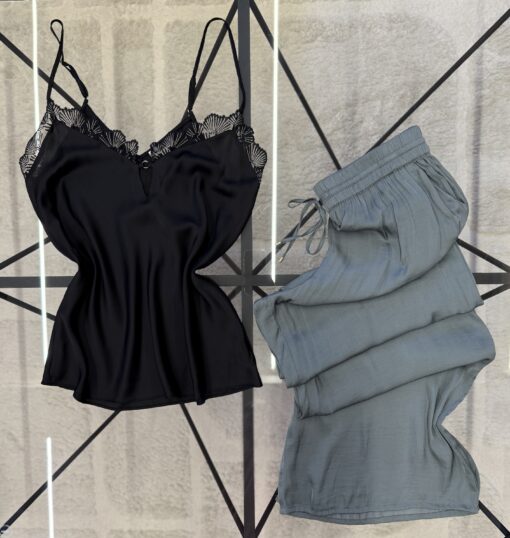 Bustier pantalon en satin - Etam -