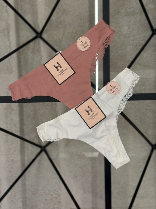 Pack de 2 culottes - en dentelle - H