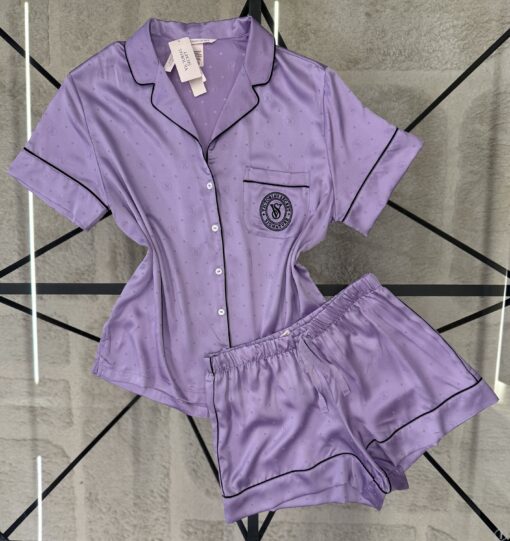 Pyjama VICTORIA’S SECRET Short en soie - authentique