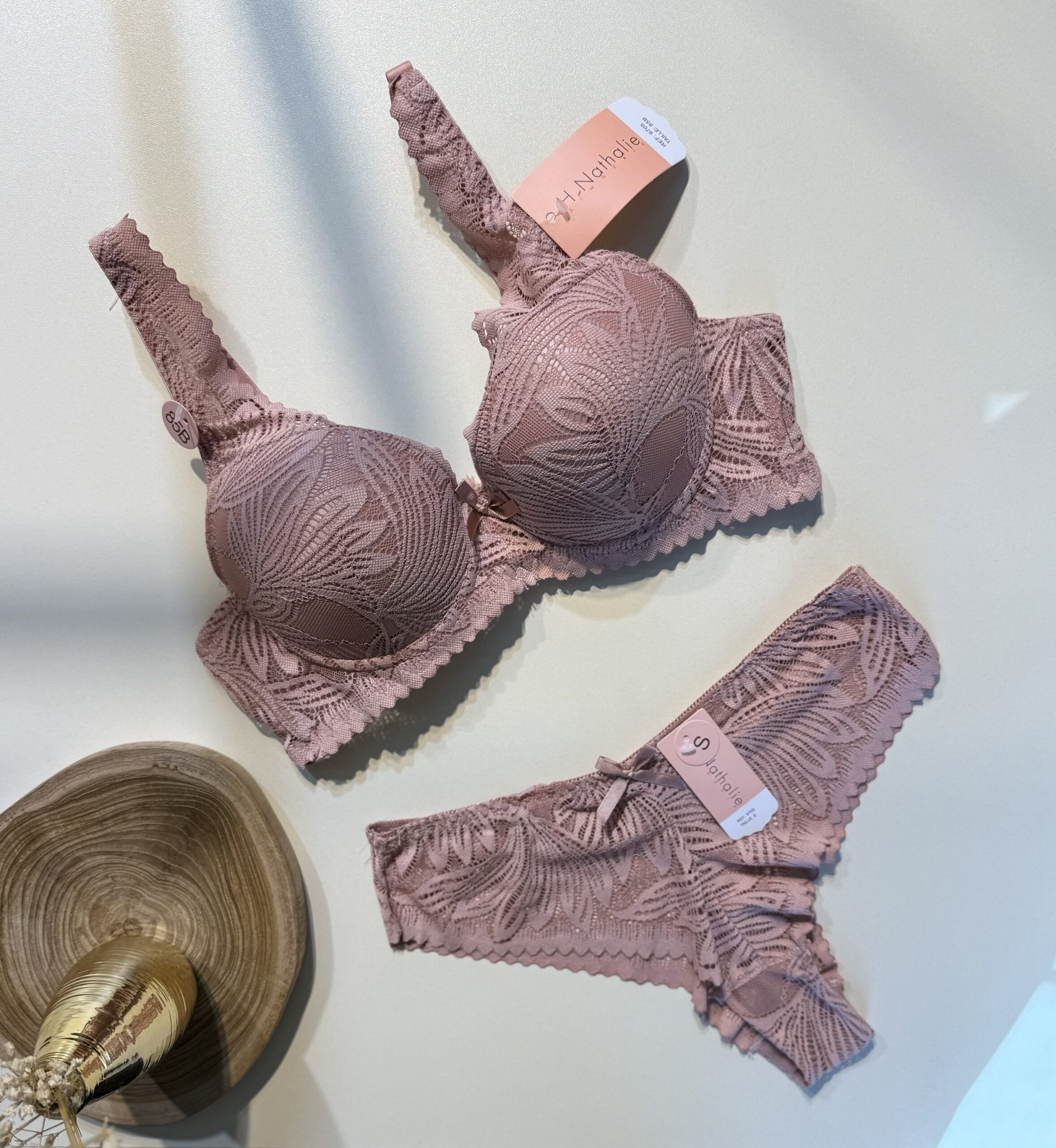 Ensemble 2 pcs - h.nathalie - rose