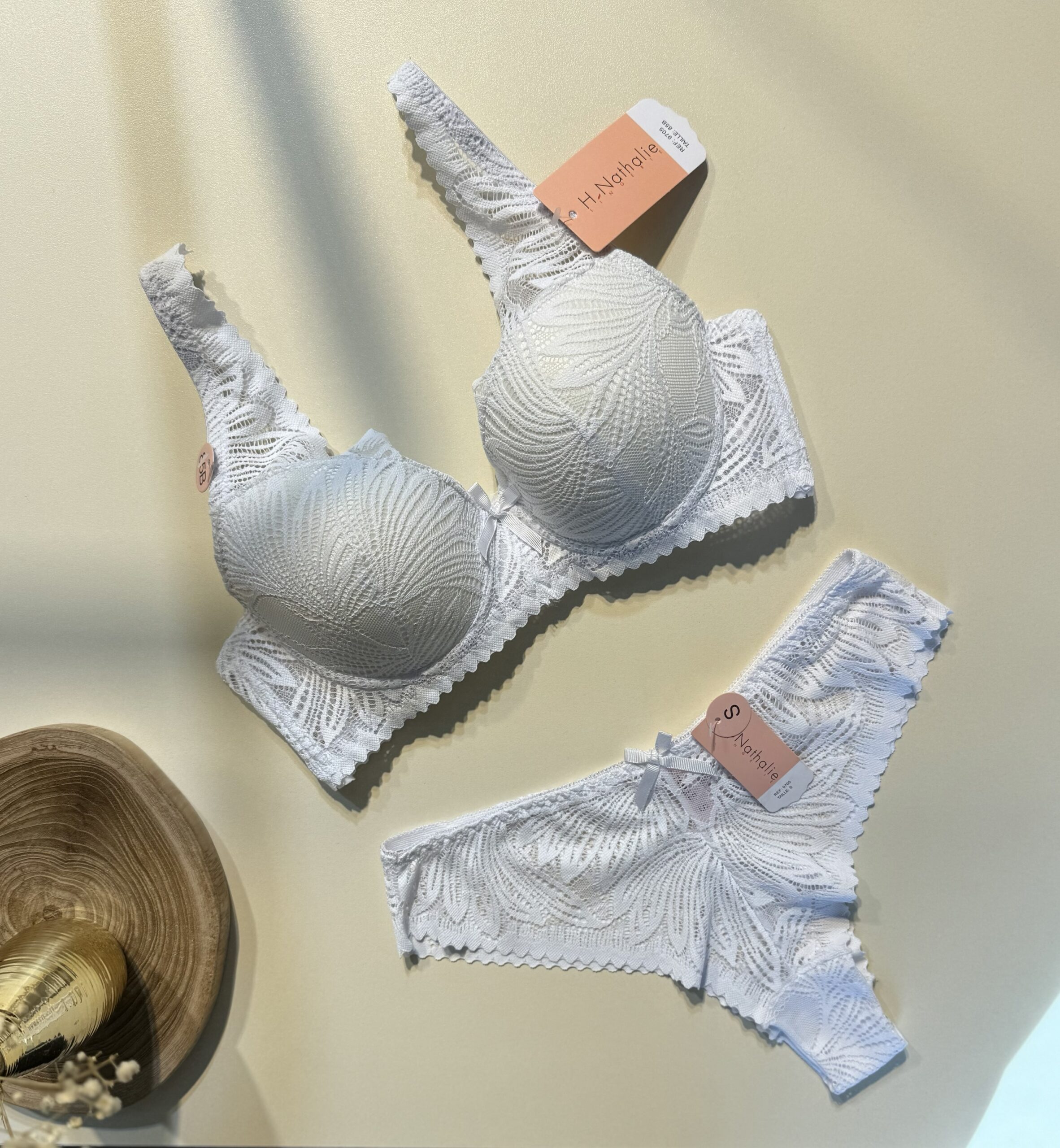 Ensemble 2 pcs - h.nathalie - blanc