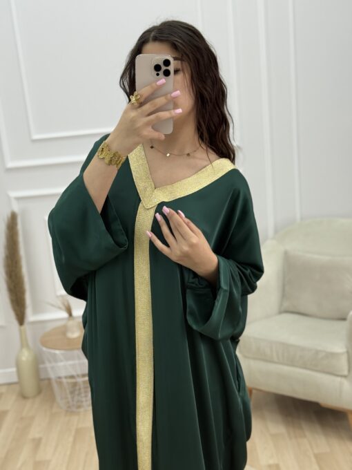Robe d’hôtesse -Lella- vert
