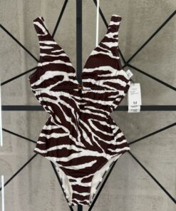 Alternative view of Maillot Primark " Brown "